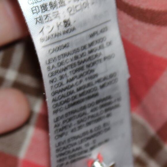 Levi's Women's Dylan‎ Relaxed Loose Western Button Front Shirt Size Small - Picture 6 of 8